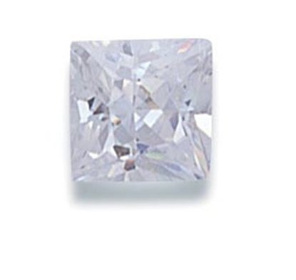 Picture of White Square Cut CZ (7mm)
