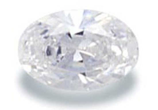 Picture of White Oval Cut CZ (7x5mm)