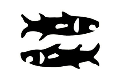 Picture of Astrology Symbol Stamps Pisces