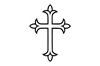 Picture of Cross Symbol Stamp