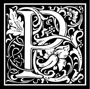 Picture of Monogram Stamp 20mm P