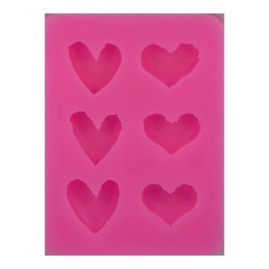 Picture of  Puffy 3D Hearts Mold Medium