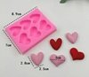 Picture of  Puffy 3D Hearts Mold Medium