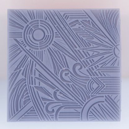 Picture of Art Nouveau Texture Stamp 1